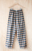 Full View of Pants of Men's Classic Pajama Set - Pancake Bay Plaid Flannel - Sand - Handmade, Ethically Made, and Sustainably Made by a Small, Local Business in Sault Ste Marie, Ontario, Canada - 49th Apparel